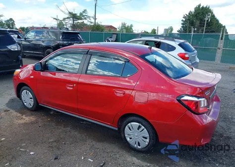 2023 Mitsubishi Mirage G4 Black Edition/Es/Le from USA, damaged, VIN ML32FUFJ9PHF04711